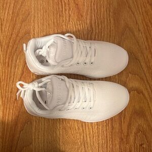 Girls white cheer shoes